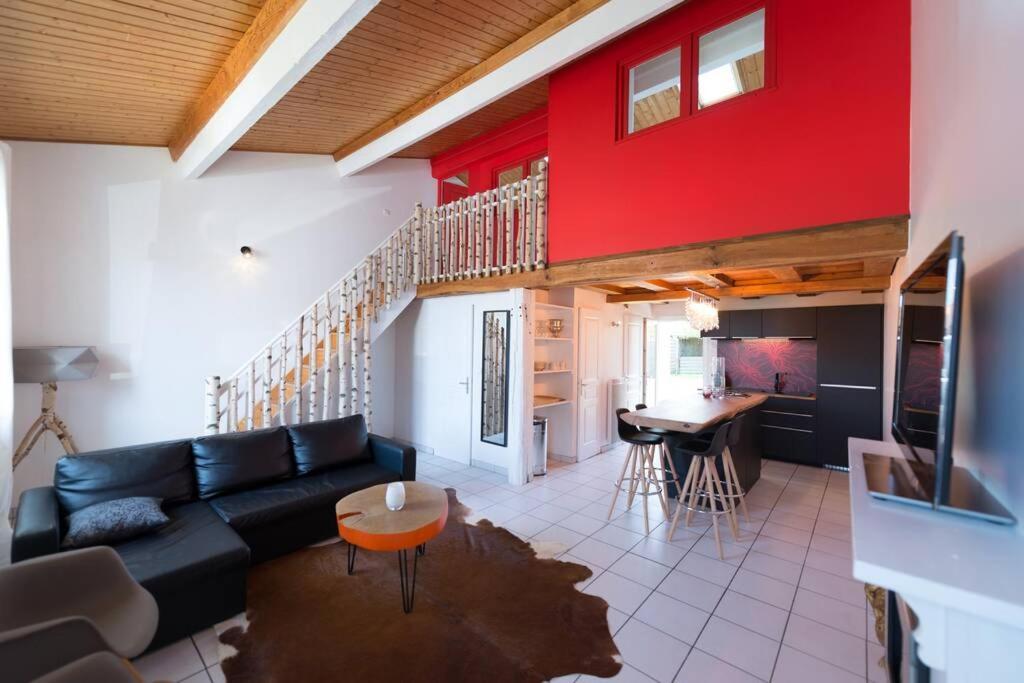 Villa Loft en campagne, 15 MN du périph. nantais Monnieres  Exterior foto